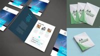 5565+ Matte A4 Brochure PSD Mockup Free Downloadable Graphic Resource