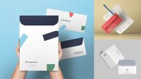 5570+ A4 Envelope Mockup Psd Free Download PSD Download