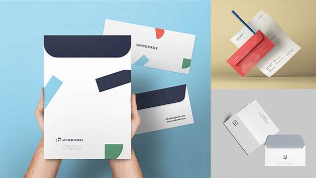 5570+ A4 Envelope Mockup Psd Free Download PSD Download