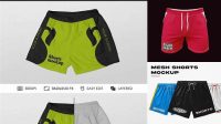 5584+ Shorts Mockup Free Download Versatile Mockup for Designers