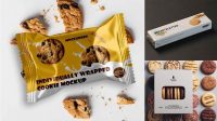 5586+ Cookie Packaging Mockup Free Include TIFF