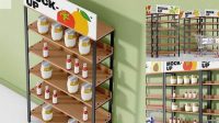 5591+ Supermarket Shelf Mockup Free Mockup File Free Download