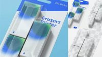 5593+ Erasers Blister Pack PSD Mockup Download Exclusive PSD Mockups