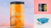 5595+ Matte Plastic Container PSD Mockup Digital Resource Free Download