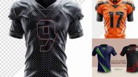 5596+ Football Jersey Template Psd Easy Editable