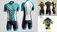 5600+ Free Cycling Jersey Mockup Creative Photoshop Resources