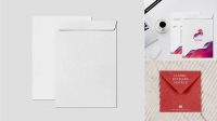 5605+ Envelope A4 Mockup Free Include TIFF