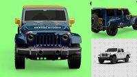 5610+ Jeep Mockup Professional Quality PSD Freebie