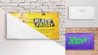 5622+ Vinyl Banner Mockup Free Mockup PSD