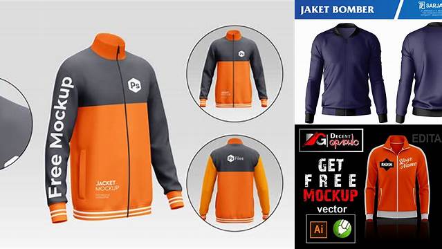 5631+ Mockup Jaket Cdr Mockup File Free Download