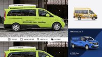 564+ Passenger Van Mockup Free PSD File Download