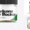 5647+ Weed Jar Mockup Digital Download