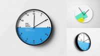 5656+ Clock Mockup Psd Layered Photoshop Template