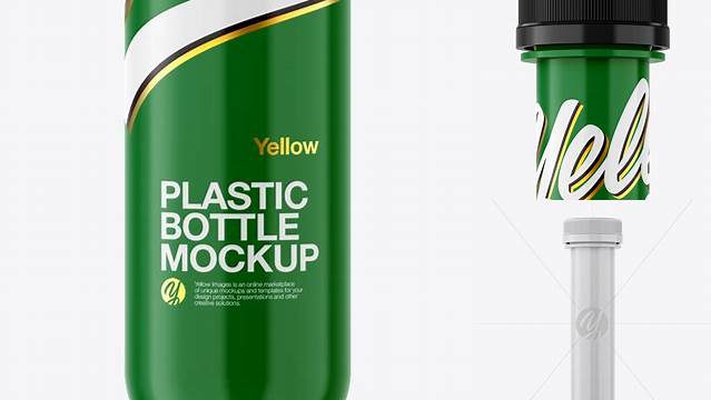 5659+ Glossy Plastic Ampoule PSD Mockup Photoshop Freebie