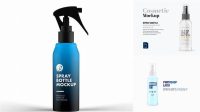 5663+ Matte Spray Bottle PSD Mockup Side View Custom Mockup Graphic Design