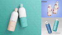 5664+ Glass Cosmetic Bottle with Flip-Off Cap PSD Mockup Free Download Design Mockup