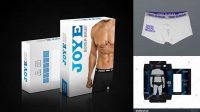 5664+ Underwear Box Mockup Hight Resolution