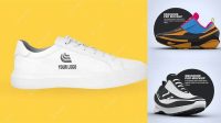 5668+ Sneaker PSD Mockup Right Side View Free Professional PSD Download