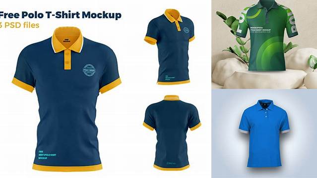 5670+ Polo T Shirt Mockup Psd Free Download PSD Download