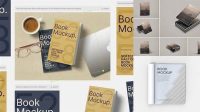 5677+ Free 3d Book Mockup Generator Digital Resource Free Download