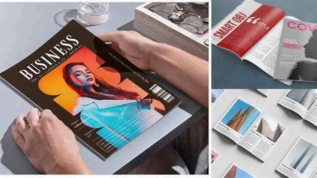 568+ Free Magazine Mockup Generator PSD for Free