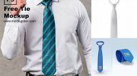 5690+ Tie Mockup Hight Resolution