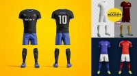 5693+ Mockup Uniformes De Futbol Easy to Use PSD