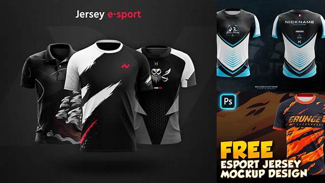 5696+ Jersey Esport Mockup Download Free