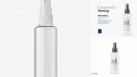 5701+ Clear Plastic Spray Bottle PSD Mockup Elegant and Stylish Mockup