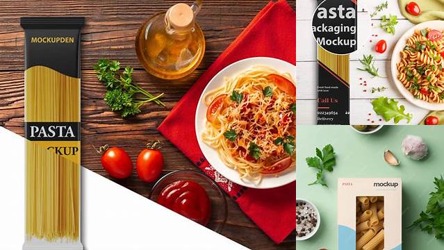 5701+ Mockup Pasta Packaging PSD for Creative Projects