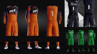 5702+ Slam Dunk Basketball Uniform Mockup Template Free Download Creative Design Resource