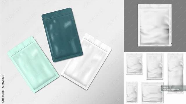 5703+ Plastic Sachet With Notches Easy-to-Edit Photoshop Freebie