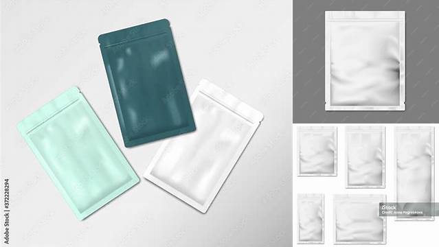 5703+ Plastic Sachet With Notches Easy-to-Edit Photoshop Freebie