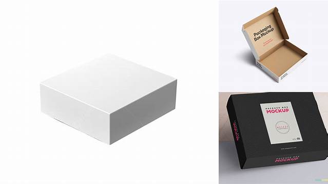 5717+ Box Mockup Packaging Smart PNG Image