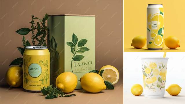 5717+ Lemonade Mockup Easy Editable