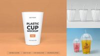 5729+ Plastic Cup Mockup Free Download Free PSD