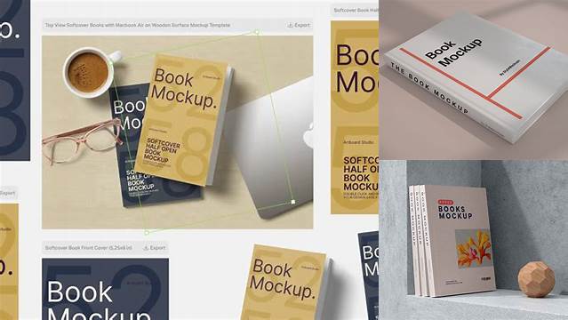 5735+ Book Mockup Generator PSD Download