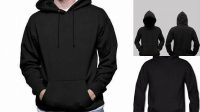 5744+ Hoodie Hitam Polos Depan Belakang Download Free