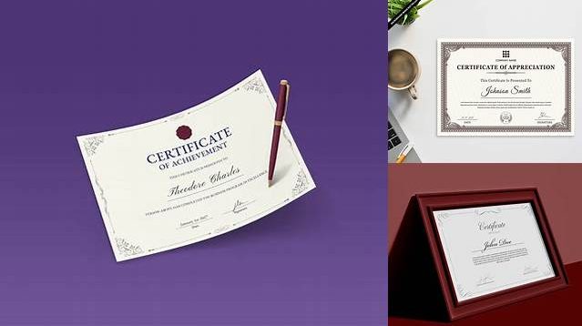 5753+ Certificate Mockup For Free Download