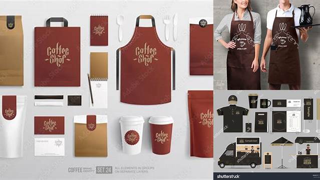 5753+ Coffee Shop Uniform Mockup Advanced Photoshop Design Free