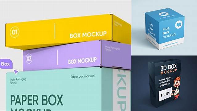 5758+ 3d Box Mockup Generator Free Best Free Resource