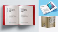 5760+ Opened Metallic Book PSD Mockup Creative Layered Mockup Freebie