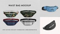 5760+ Waist Bag Mockup Free High-Resolution PSD Download