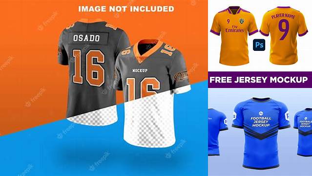 5766+ Football Jersey Mockup PSD Free Download