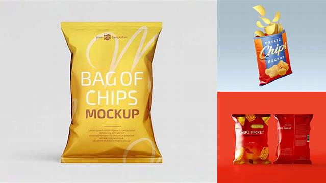 5772+ Chip Bag Mockup Png Free Graphic Mockup PSD