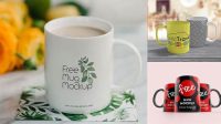 5774+ Mug Mockup Generator PSD for Free