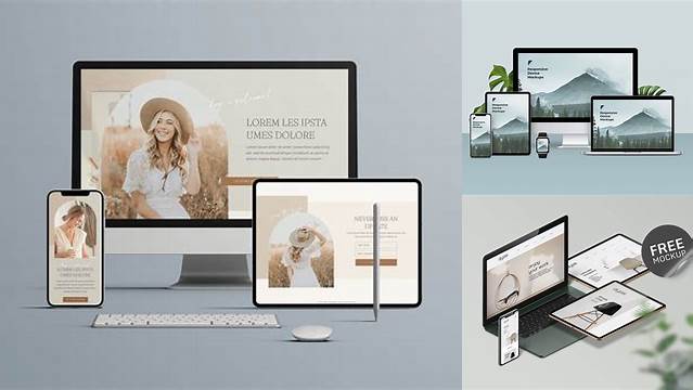 5774+ Responsive Mockup Free Customizable PSD Templates