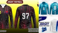 578+ Mockup Jersey Lengan Panjang Cdr Download Free