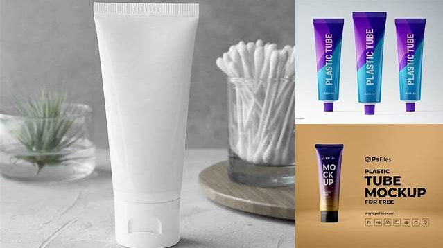 5780+ Glossy Plastic Cosmetic Tube PSD Mockup Download Free Editable PSD Template