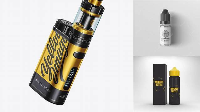 5780+ Vape Mockup Free Mockup PSD